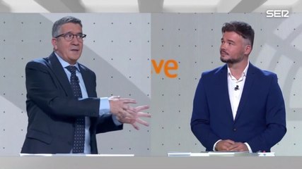 Patxi López reprocha a Rufián la medida que no apoyó y que ha mejorado la vida de los españoles: "Ya sé que te sienta mal"
