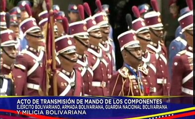 Download Video: Presidente Nicolás Maduro lidera Acto de Transmisión de Mando de los Componentes de la FANB