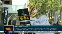 Hollywood actors' union announces strike paralysing entertainment industry