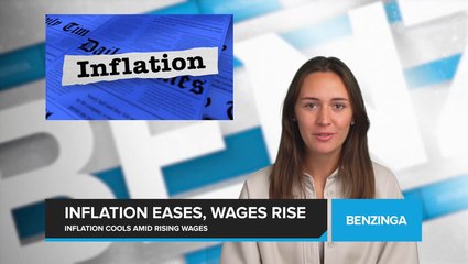 Inflation Eases, Wages Rise