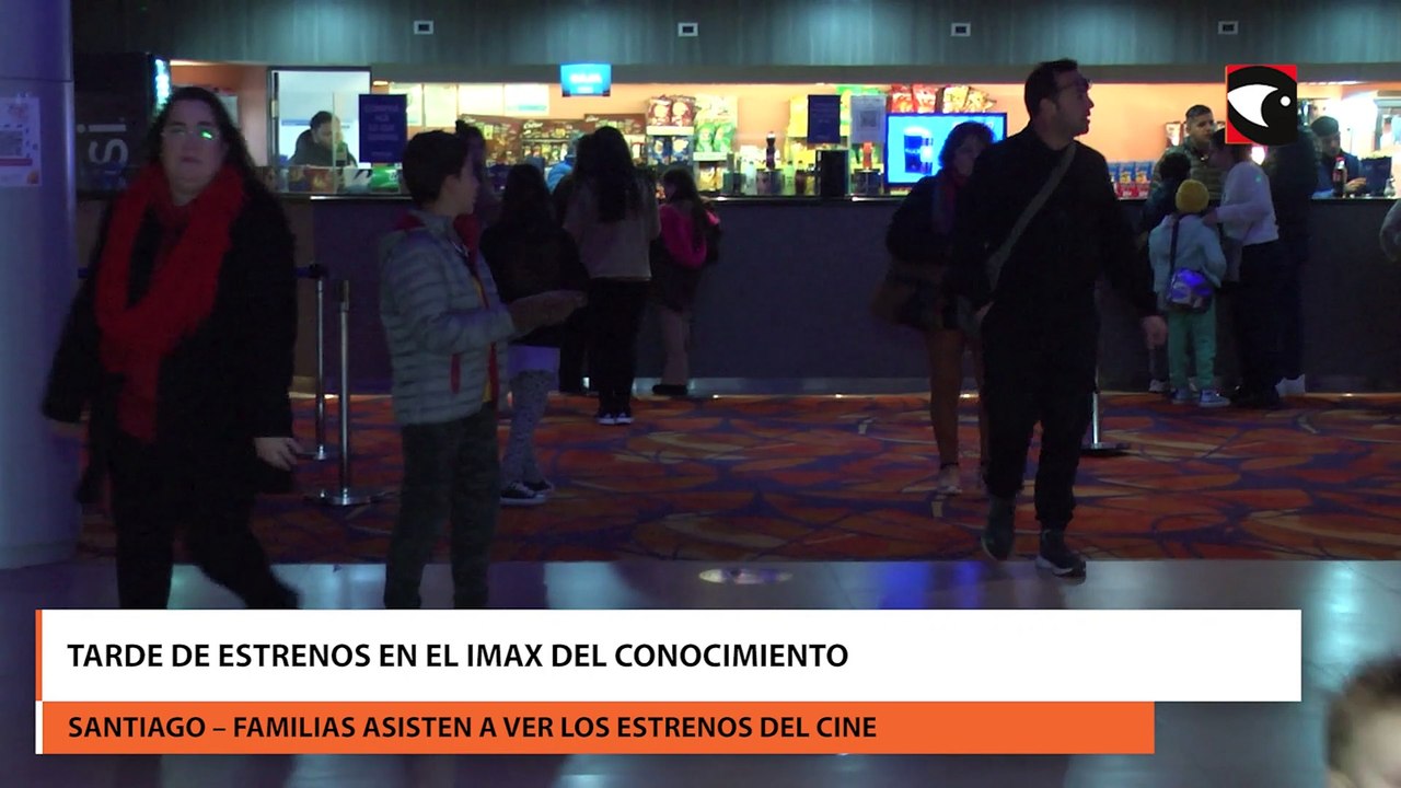 Tarde de Estrenos en el IMAX del Conocimiento