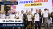 ¿Quién será el elegido del Frente Amplio por México?: Estos son los 13 candidatos seleccionados para encabezarlo