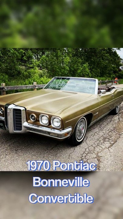 1970 Pontiac Bonneville Convertible