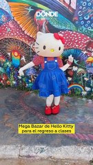 ¿Dónde será el Mega Bazar de Hello Kitty para el regreso a clases?
