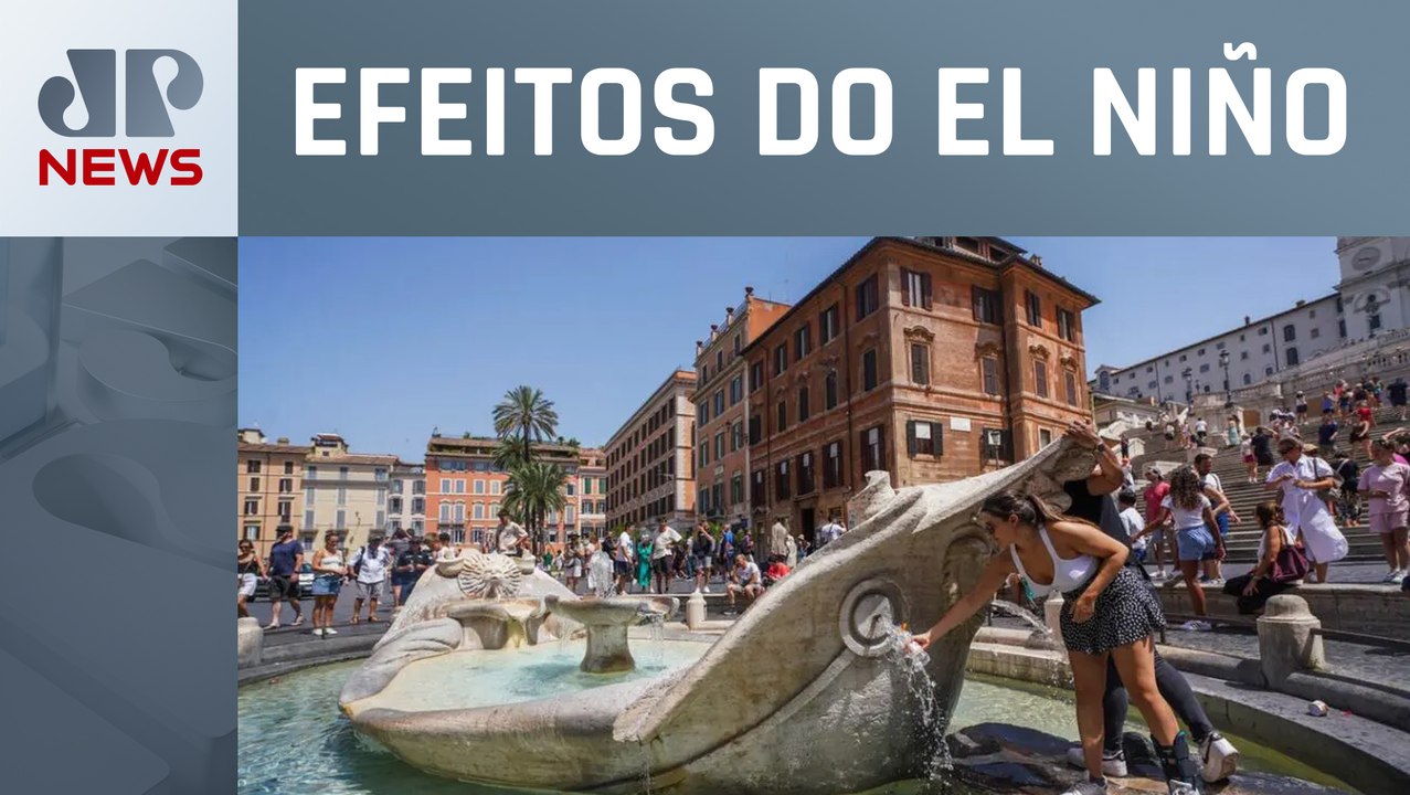 Calor extremo deixa ao menos um morto na Europa