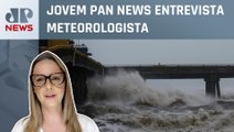 Desirée Brandt analisa os estragos causados pelo ciclone extratropical nas regiões Sul e Sudeste