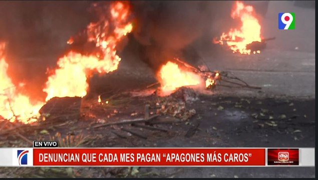 Protestas y quema de cauchos por falta de energía eléctrica | Noticias & Mucho MAS