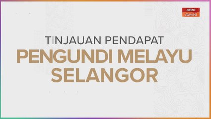 [INFOGRAFIK] Tinjauan pendapat pengundi Melayu Selangor