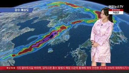 [날씨] 전국 곳곳 강하고 많은 비…충청·전북 '호우경보'
