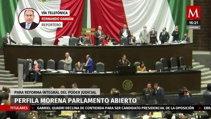 Morena perfila parlamento abierto para configurar la reforma integral del Poder Judicial