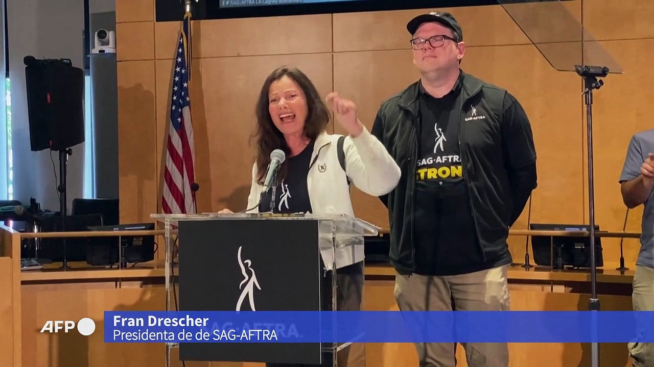 Actores de Hollywood van a una huelga que puede paralizar el cine y la TV de EEUU