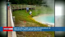 ABD milli parklarında tehlikeli turistler