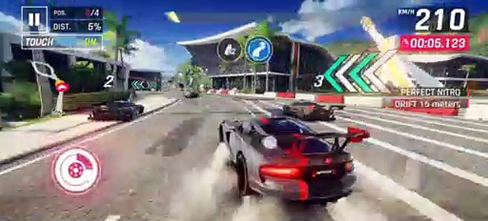 Asphalt Legend: Car Hunt Corsa RRTurbo - Dodge Viper ACR