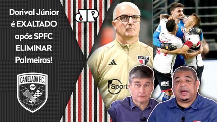 "É IMPRESSIONANTE o que o Dorival TÁ FAZENDO no São Paulo! Cara..." VIRADA sobre o Palmeiras CHOCA!