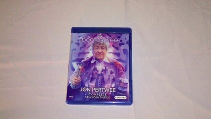Doctor Who: John Pertwee Season 3 (Season 9) Blu-Ray Unboxing