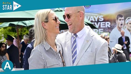Zara et Mike Tindall amoureux et complices dans les tribunes de Wimbledon