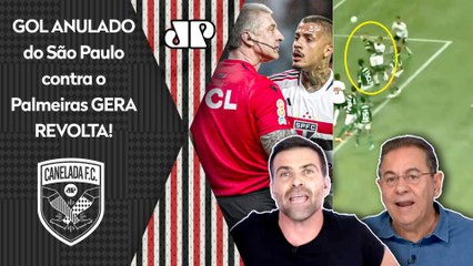 "FOI UM CRIME o que o Daronco FEZ com o São Paulo! ESCÂNDALO!" GOL ANULADO contra Palmeiras REVOLTA!