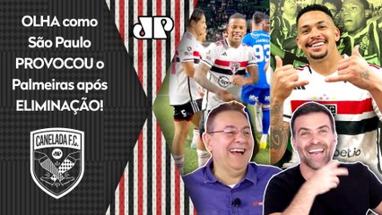 HAHAHA! "O São Paulo TEM QUE TIRAR SARRO MESMO do Palmeiras porque..." OLHA como o SPFC ALOPROU!