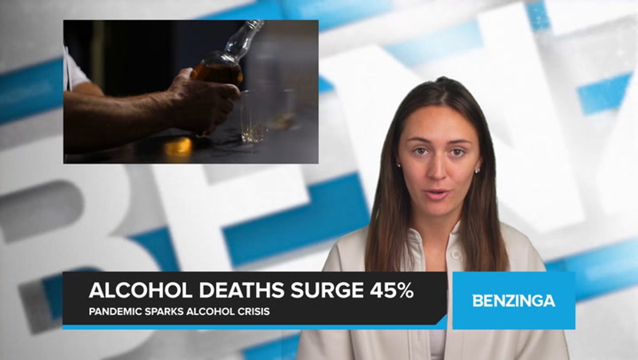Alcohol Deaths Surge by 45%