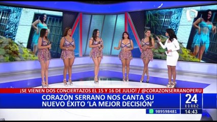 “La mejor decisión”: Corazón Serrano presenta nuevo éxito musical