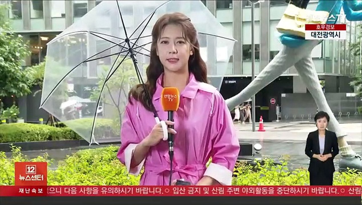 [날씨] 전국 강한 장맛비…모레까지 400㎜ 넘는 '물벼락'