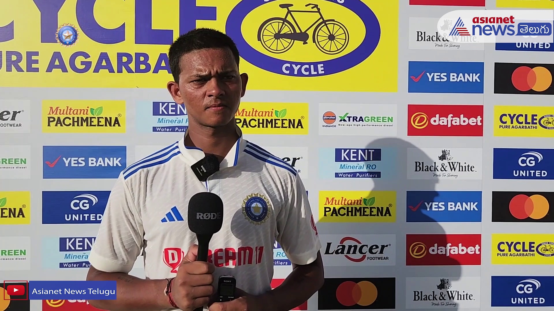 డెబ్యూ మ్యాచ్ లోనే సెంచరీ ఒక స్పెషల్ మూమెంట్, చాలా ఎంజాయ్ చేశాను :  యశస్వి జైస్వాల్ 