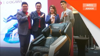 Cuckoo & Ogawa jalin kerjasama, lancarkan kerusi urut Cuckoo Bespoke