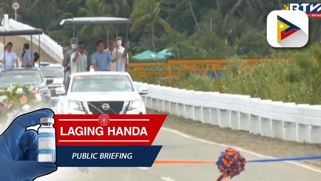 Samar Pacific Coastal Road Project sa Northern Samar, pinasinayaan ni PBBM