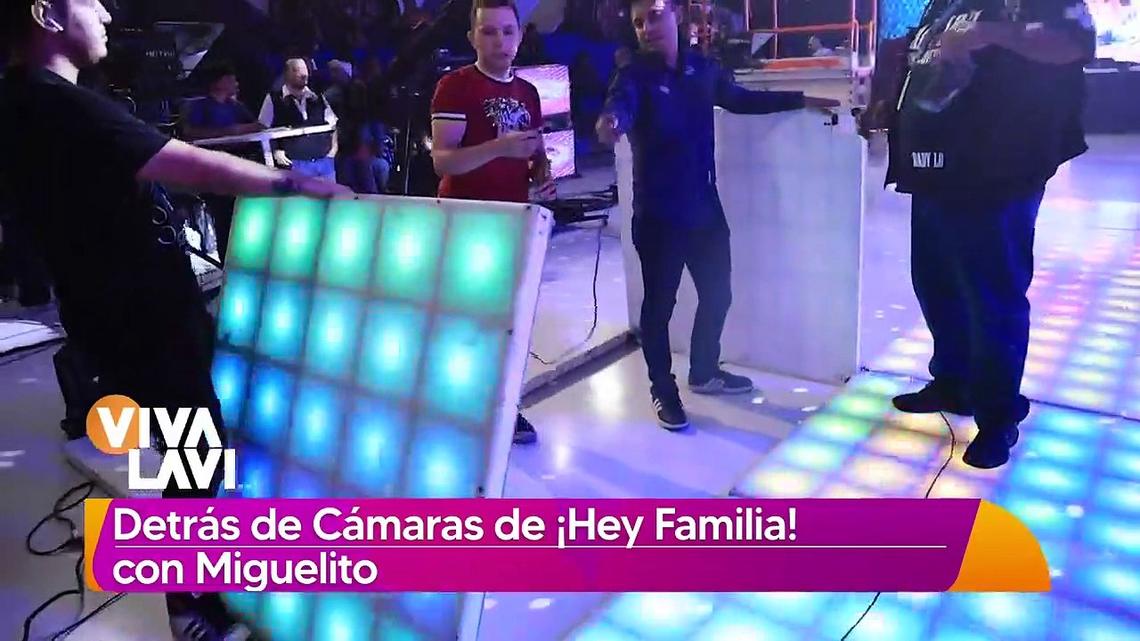 Así se vivió detrás de cámaras el estreno de "¡Hey Familia!"