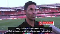 'It's their decision' - Arteta has no issue with Saudi transfers