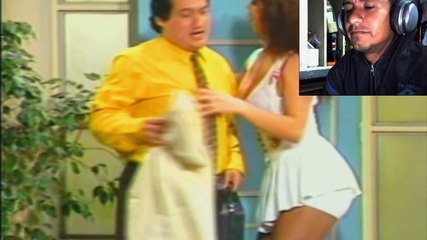 chuiman y machucao en secuencia de pareja videoreaccion de comedia clasica peruana