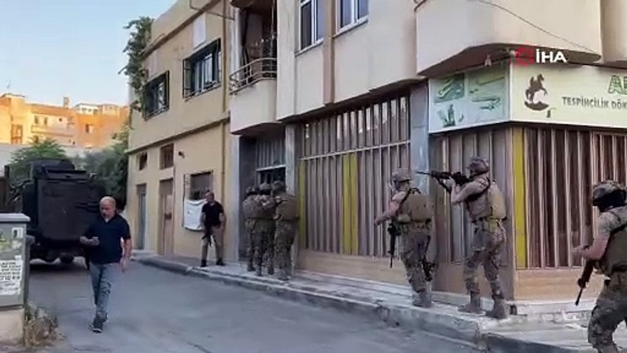 Mersin'de DEAŞ'a şafak baskını