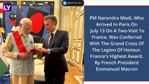 PM Modi In France: Prime Minister Narendra Modi Becomes First Indian PM To Receive France’s Highest Award, Attends Private Dinner With President Macron