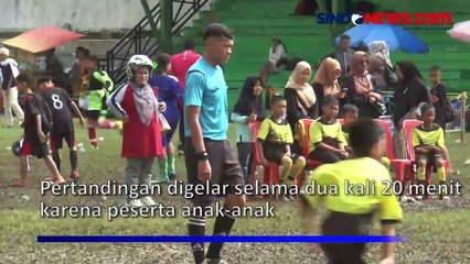 Perebutan Piala Wali Kota, 64 Klub Ikuti Turnamen Bola Antarpelajar SD di Kota Bukittinggi