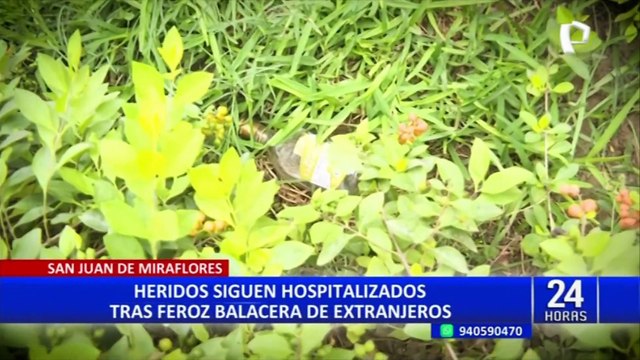 SJM: vecinos queman motocicleta de un delincuente extranjero