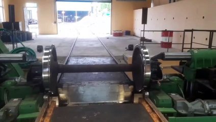 The most hi-tech machine for rail wheel repair in Jabalpur
