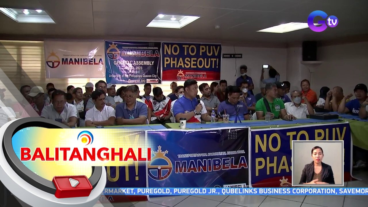Hinamon ng DOTr ang grupong Manibela na patunayan ang mga alegasyon nito nang may kongkretong ebidensya | BT