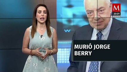 Muere Jorge Berry a los 72 años, periodista y ex esposo de Lolita Ayala