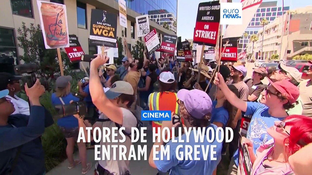 Greve dos atores ameaça agravar ainda mais a produção de cinema em Hollywood