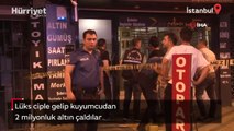 İstanbul'da kuyumcu soygunu! Lüks ciple gelip kuyumcudan 2 milyonluk altın çaldılar