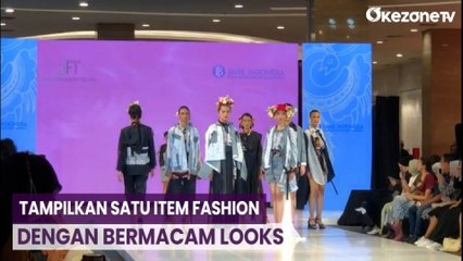 Desainer Fariz Ashar Lari ke Runway, Tampilkan Satu Item Fashion dengan Bermacam Looks