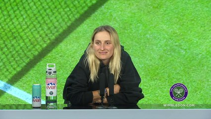 Wimbledon 2023 - Marketa Vondrousova : "My coach gets a tattoo if I win"