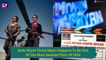 Tiger Shroff Shares Sexy Photos From Bade Miyan Chote Miyan's Sets