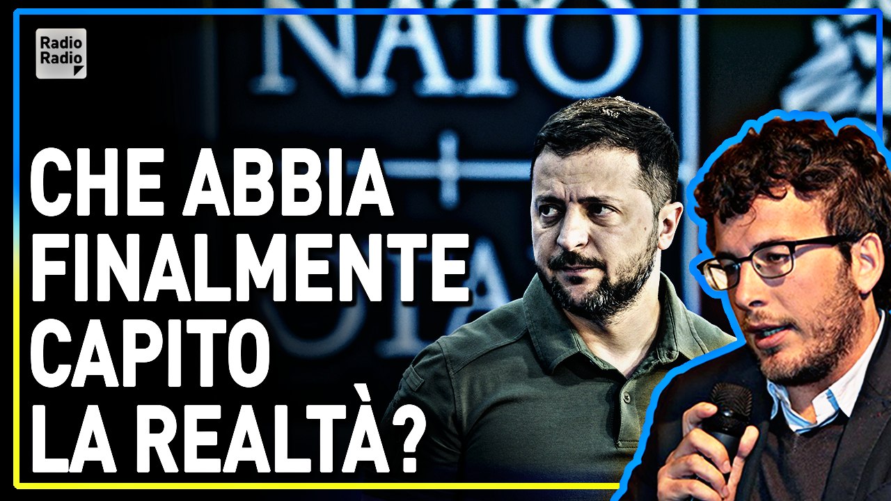La scenetta tragicomica di Zelensky al vertice Nato: il linguaggio del corpo non mente