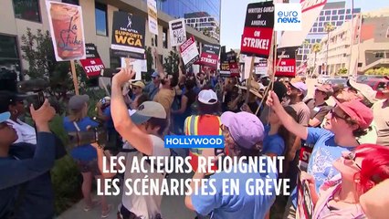 Les acteurs hollywoodiens rejoignent les scénaristes dans une grève historique