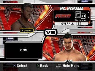 WWE SmackDown vs. Raw 2008 online multiplayer - ps2