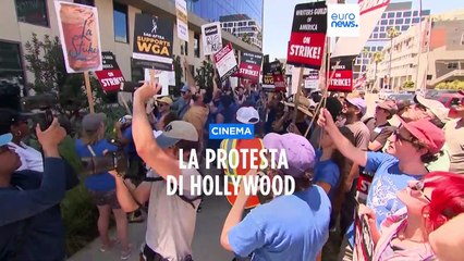 A Hollywood va in scena la protesta di attori e sceneggiatori