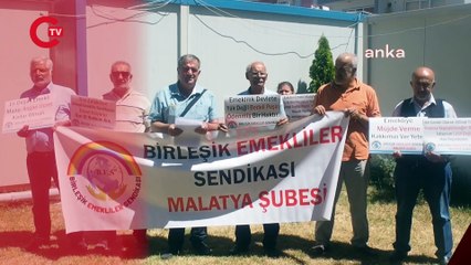MALATYALI EMEKLİLER: "ET ALAMIYORUZ, BESLENEMİYORUZ"