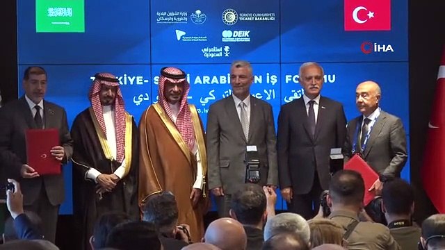 İlk imzalar atıldı, Suudi Arabistan'dan Türkiye'ye yatırımlar gelmeye başladı