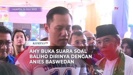 AHY Buka Suara Soal Baliho Dirinya dengan Anies Baswedan Bermunculan di Jakarta